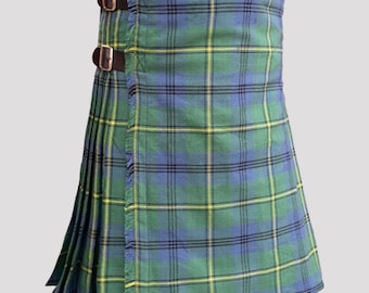 Kilt de tartán antiguo Johnstone hecho a mano - Lana acrílica, hecho a pedido