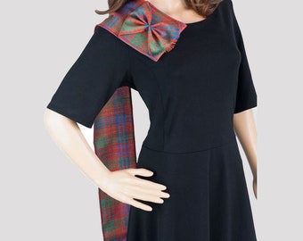 Choose your Clan Tartan - Women Mini Tartan Sash Scottish Wedding Dress Available Tartans 100