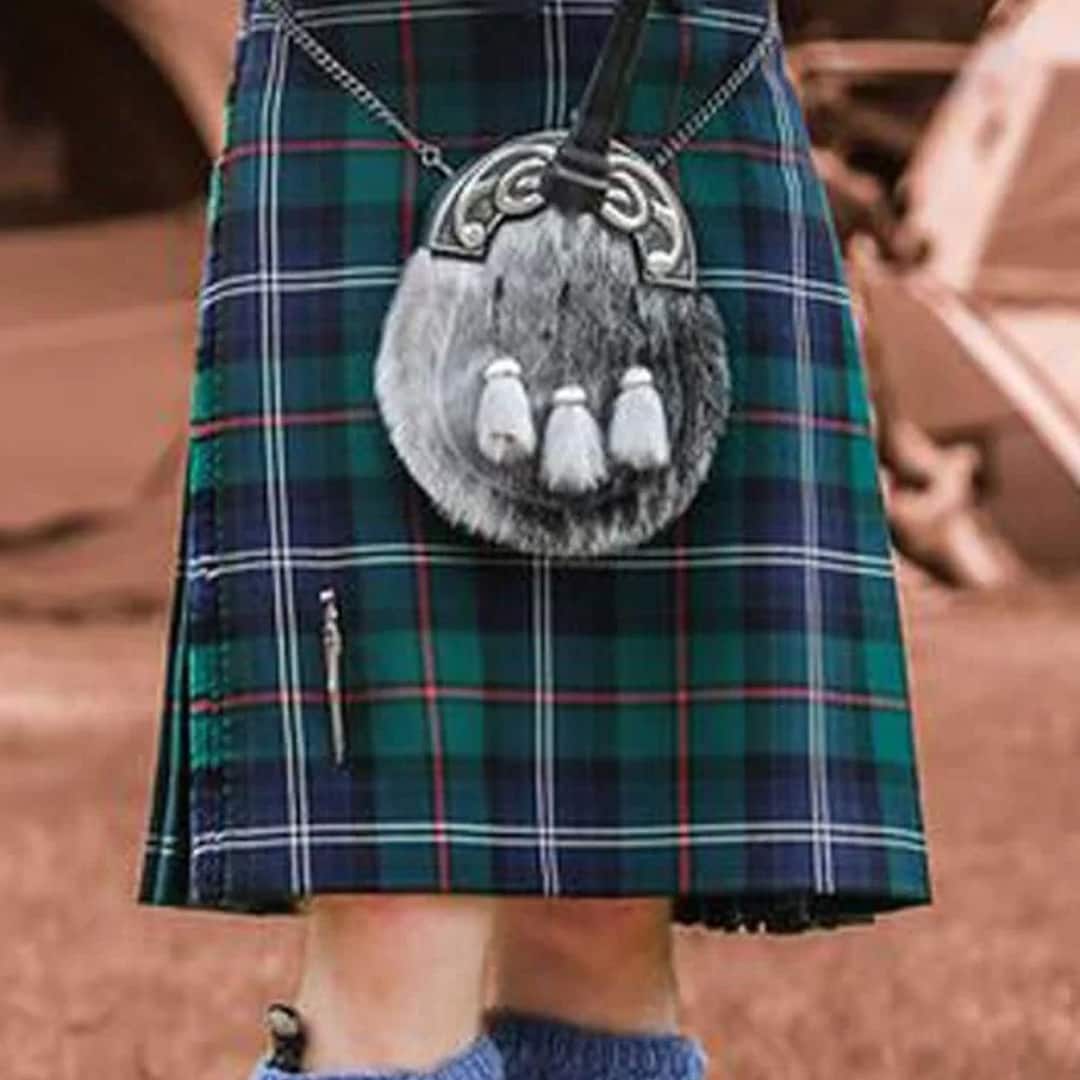 Scottish Tartan Urquhart Modern Clans Women Short Badge Style main image 0