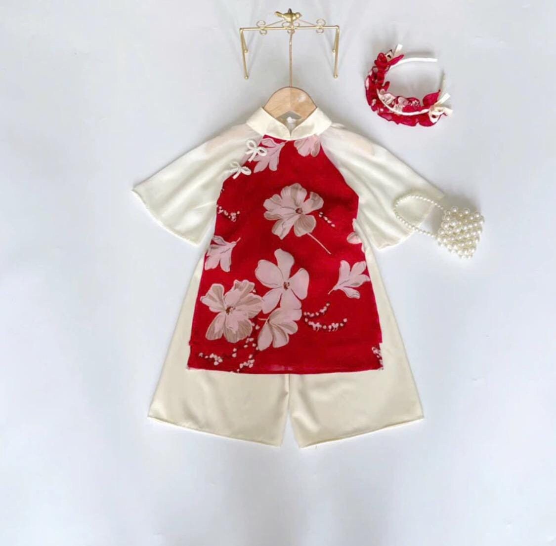 Abito/costume rosa geisha Qipao/Cheongsam Asia-Miss China taglia 34-48 Abito/costume rosa geisha Qipao/Cheongsam Asia-Miss China taglia 34-48