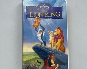 The Lion King Black Diamon VHS