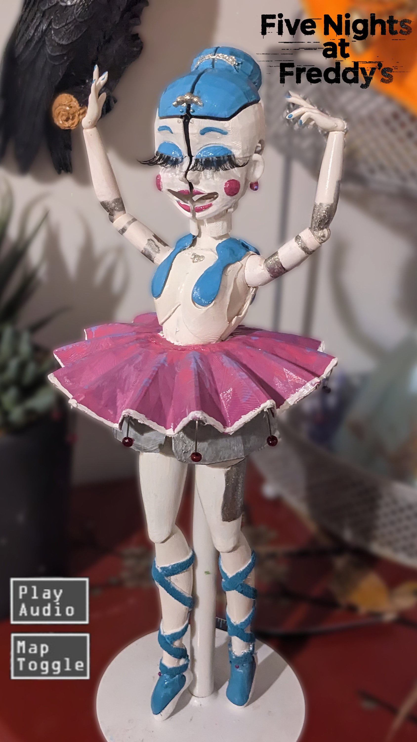 FNAF Five Nights At Freddy´s Ballora 9 mexican toy action figure  Animatronics