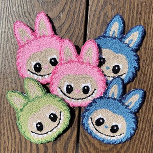 Cute Little Monster Coaster, Punch Needle Mug Rugs, Tufted Coasters, Housewarming Gift, Handmade DIY