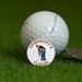 Happy Gilmore Golf Ball Markers, Magnetic Golf Ball Marker, Golf Hat Clip Ball Marker, Funny Golf Ball Marker, Golfer Gift, Golf Accessory