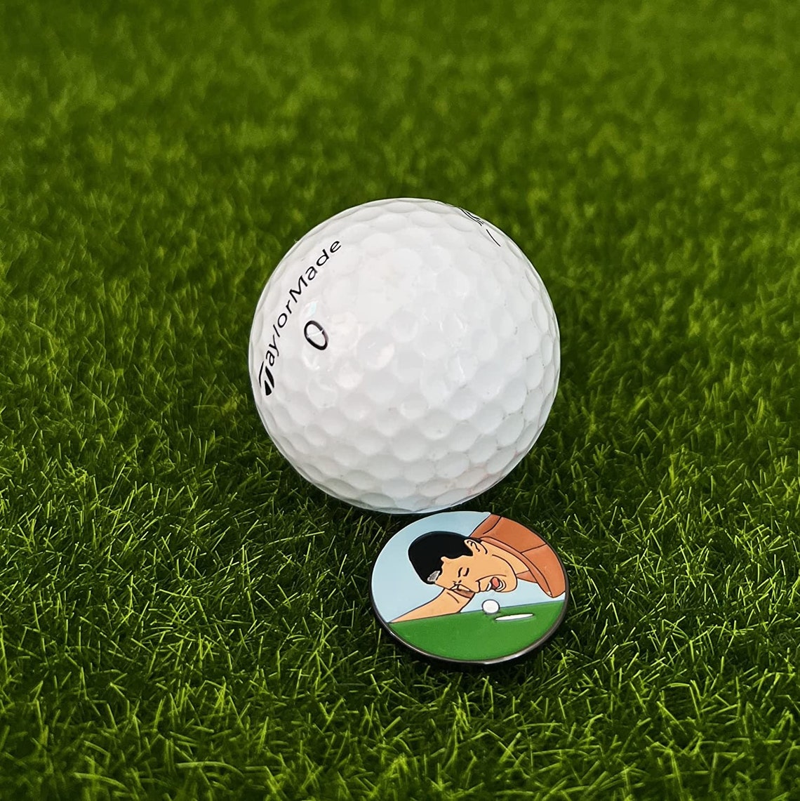 Happy Gilmore Golf Ball Marker With Hat Clip Etsy Australia