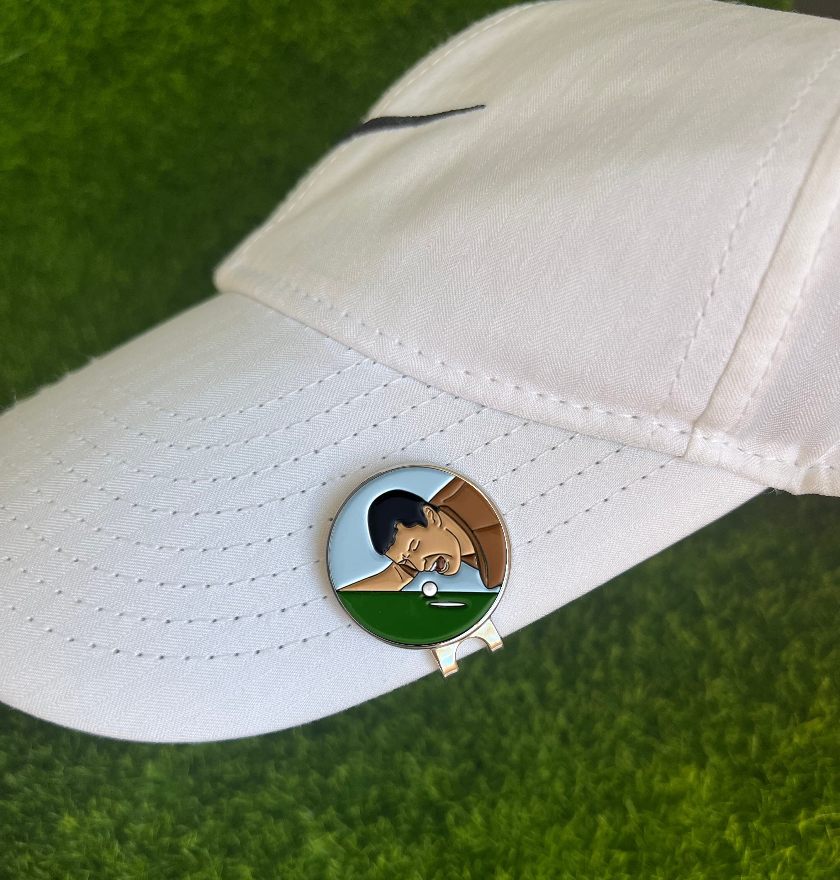 Happy Gilmore Golf Ball Marker With Hat Clip Perfect Etsy