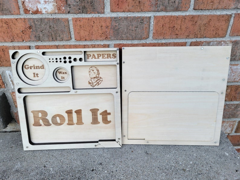 Custom Rolling Tray Stash Box Rolling Etsy