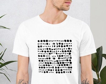 LIBERAL SHIRT, the DOT Shirt, Bisexual Shirt, Aesthetic Hipster Minimalist Dots Printed Graphic Soft Cotton Shirt Edgy Gifts