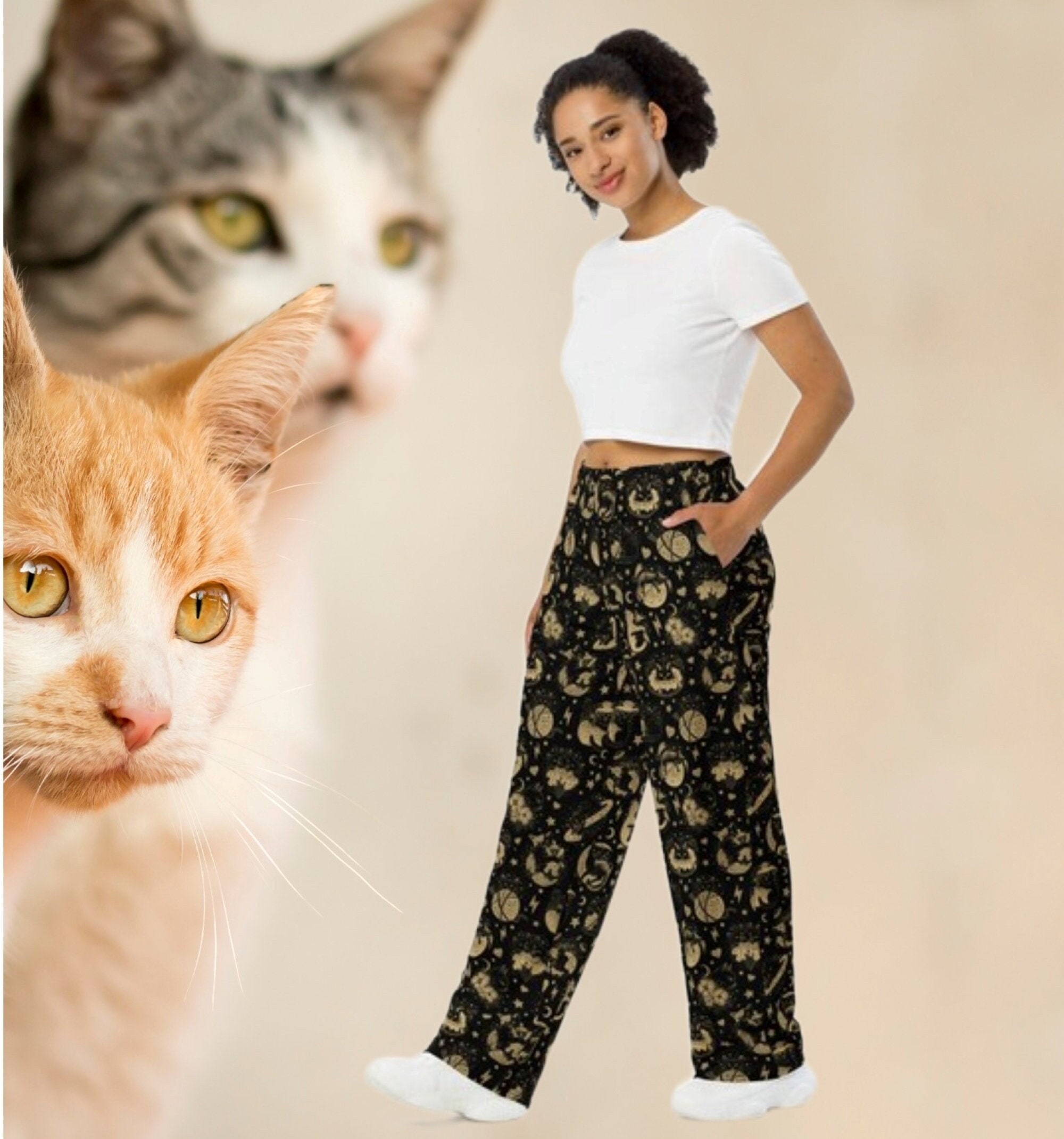 Cute Cat Pants 