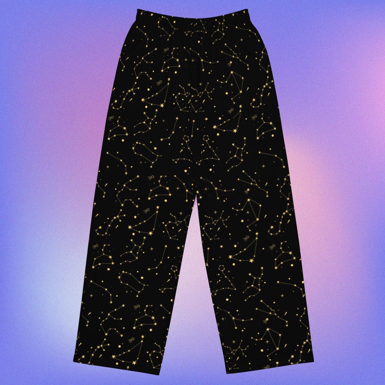 Flint wide twill pants - Night Sky