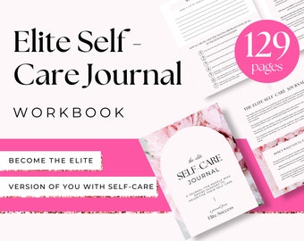 SELF CARE JOURNAL | Therapy Journal | Wellness Journal | Guided Journal | Self Care Planner | Mental Health | Wellness Planner | Anxiety Log