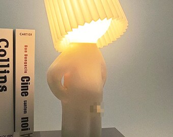 Little Shy Man Lamp, Funny White Elephant Gifts, Gag Gifts for Adults,  Funny Lamp, Hilarious Gifts for Friends, Table Lamp, Funny Home Decor 