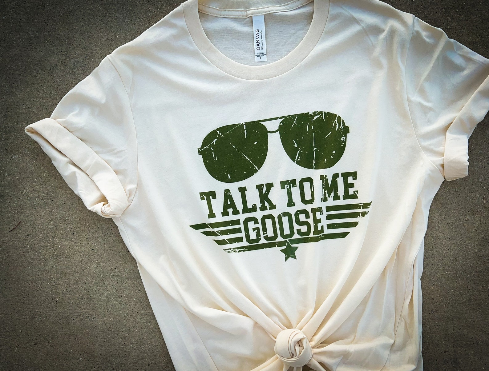 Talk to Me Goose Graphic T Top Gun Top Gun Maverick Movie Etsy