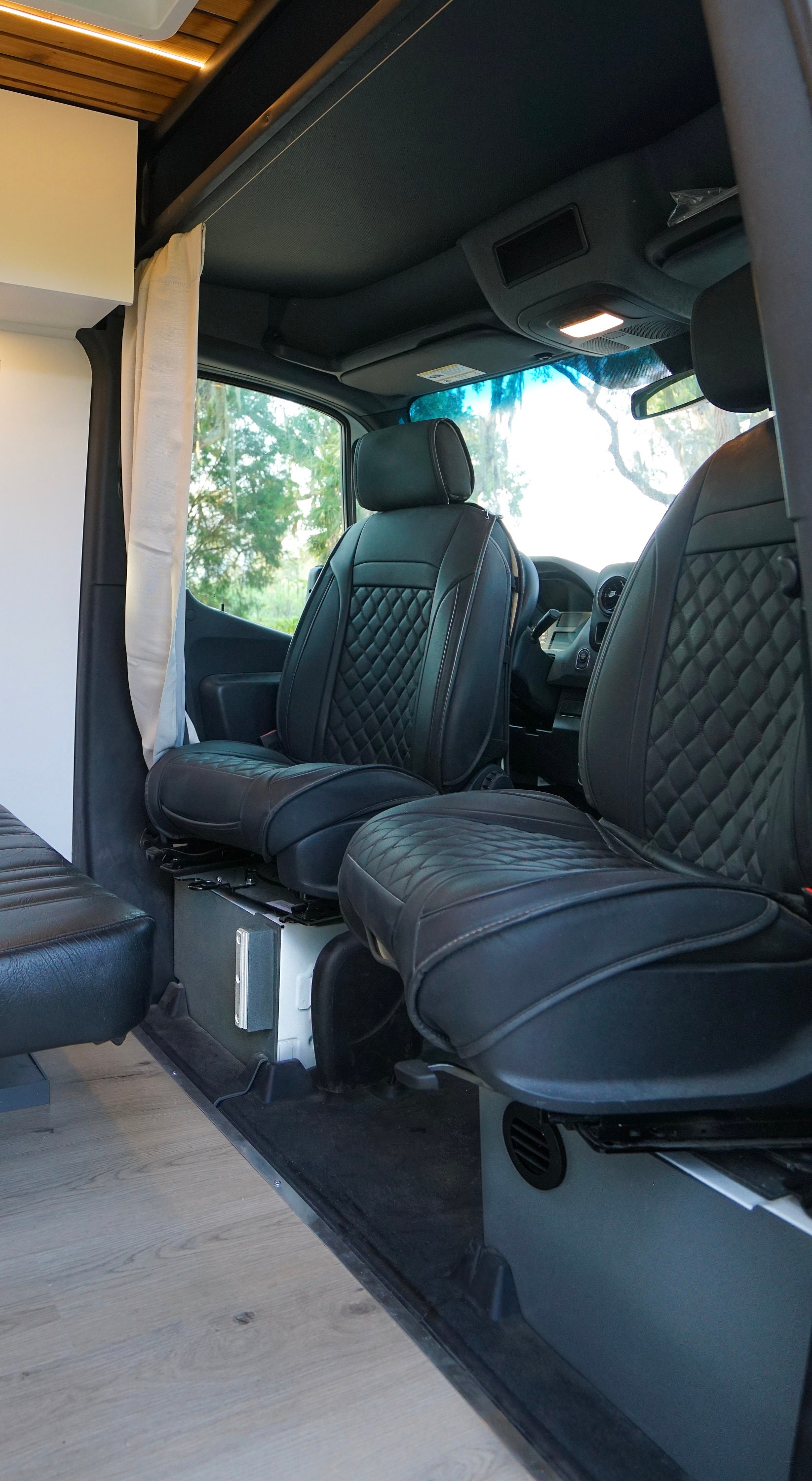 1 + 2 baumwolle Sitzbezüge Streifen Auto Sitz Abdeckung Lkw für Vauxhall  Opel Vivaro, für Renault