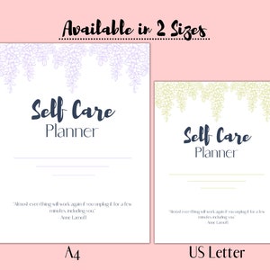 Self Care Planner Printable, Mindfulness Journal, Self Care Journal Bundle, Wellness Planner Bundle, Mental Health Worksheet Kit image 9