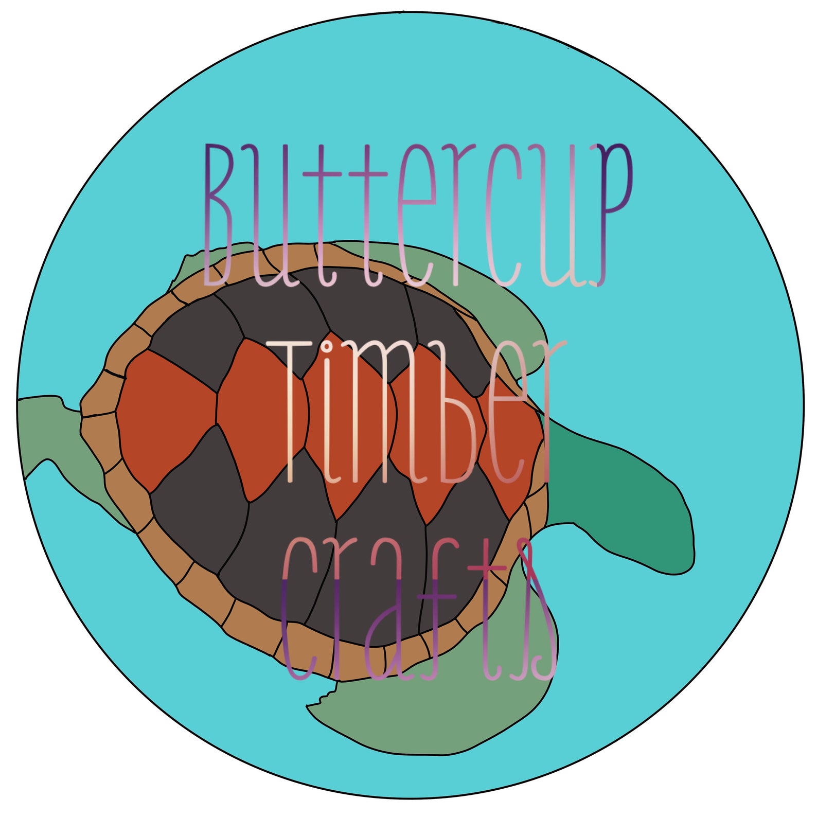 Sea Turtle Scroll Saw Pattern. Stained Glass Pattern. Etsy