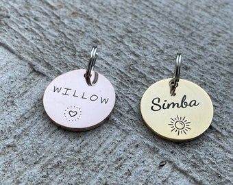 Cat Tags for Cats, Cat Tag Canada, Custom Cat Tags, Cat Name Tags, Personalized Cat Tags, Cat Collar Tag, Engraved Cat Tag, Pet Address Tag