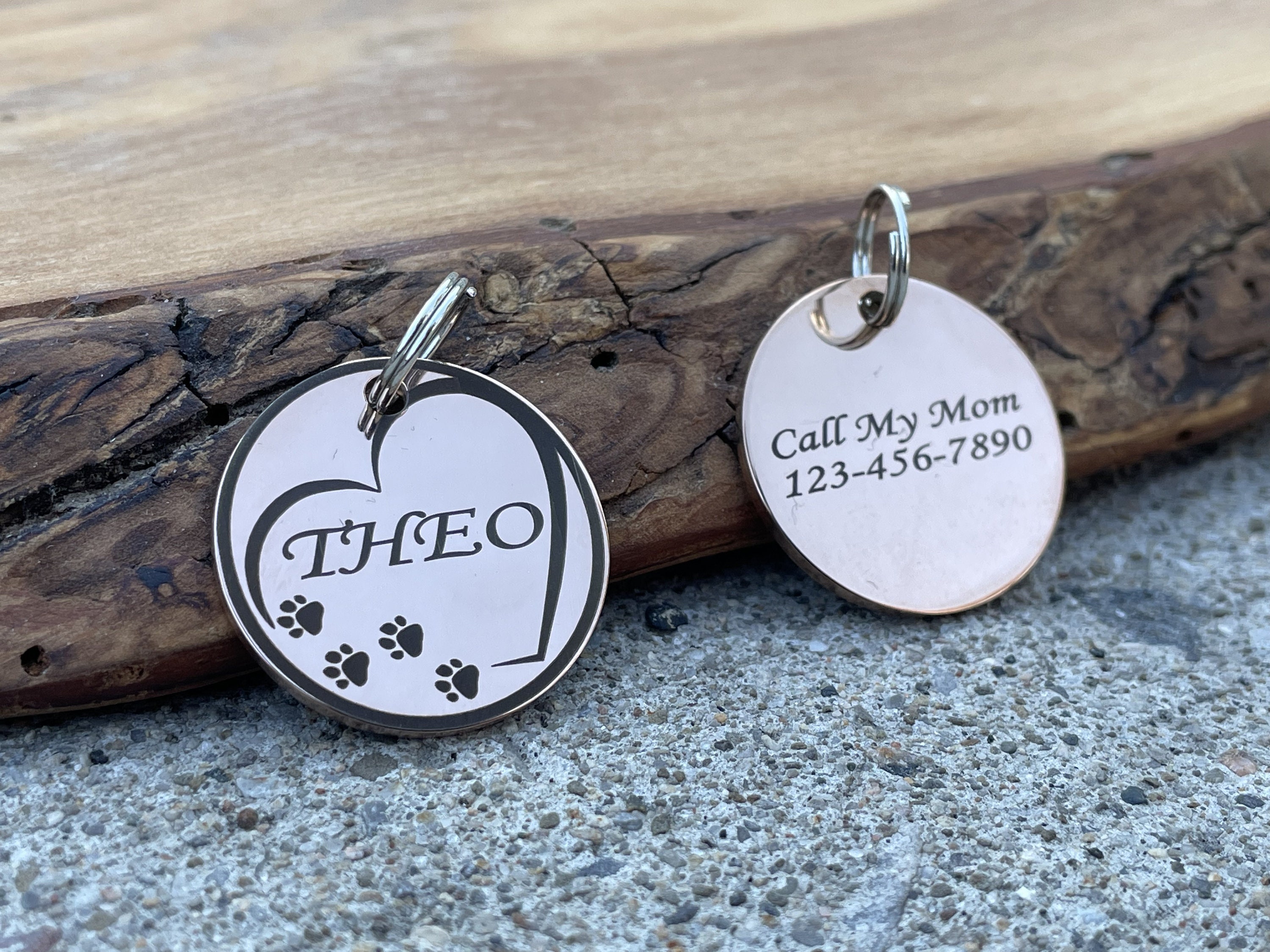 Dog Tags for Dogs Dog Tag Canada Custom Dog Tags Dog Name Etsy Canada