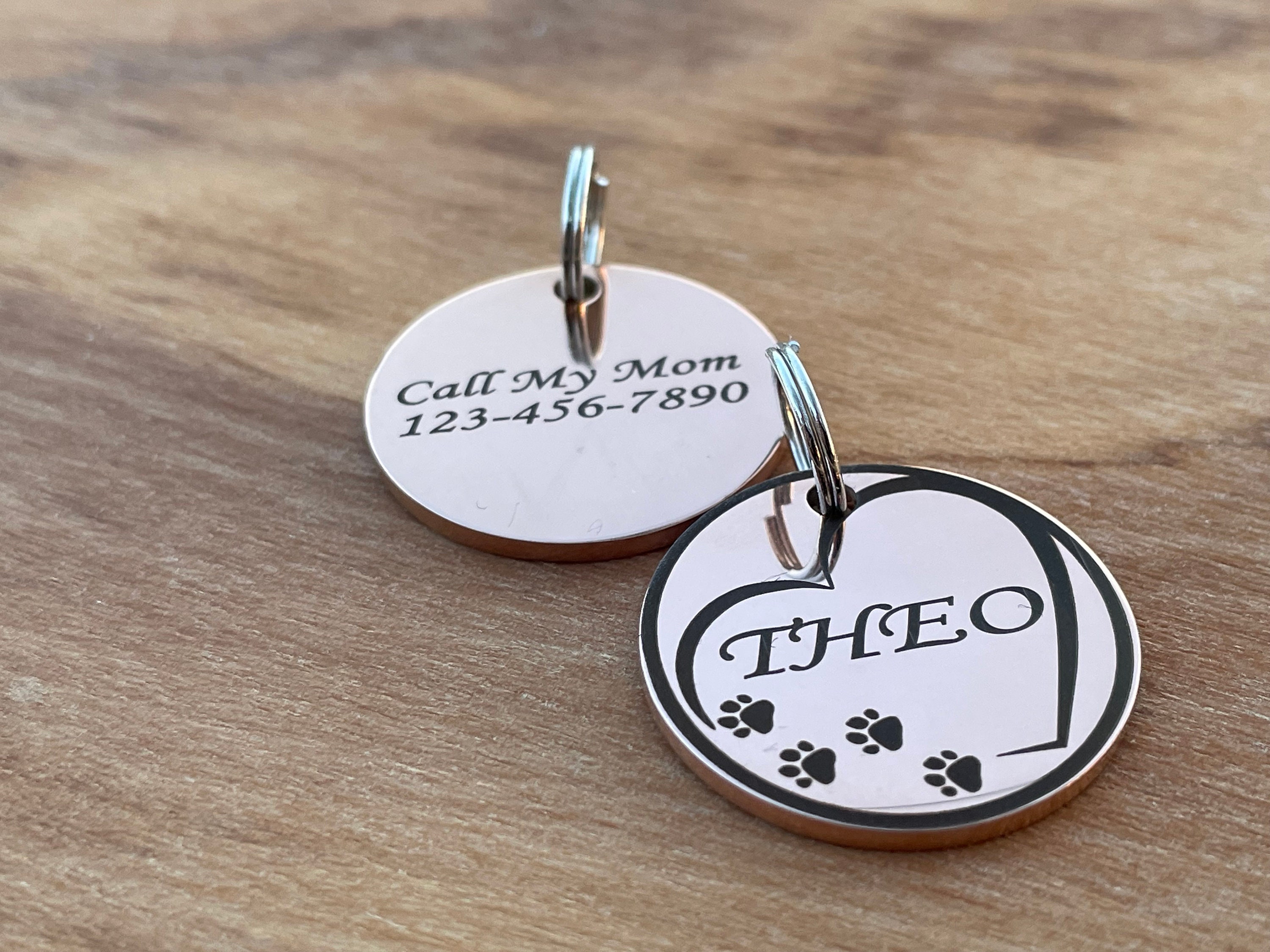 Dog Tags for Dogs Dog Tag Canada Custom Dog Tags Dog Name Etsy Canada