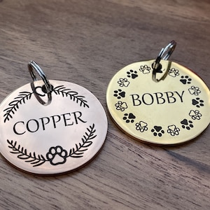 Dog Tags for Dogs, Dog Tag Canada, Custom Dog Tags, Dog Name Tags, Dog ID Tags, Dog Collar Tag, Pet Address Tag, Puppy Tag, Engraved Dog Tag