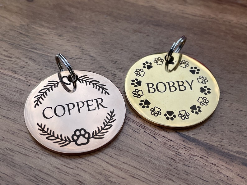 Dog Tags for Dogs Dog Tag Canada Custom Dog Tags Dog Name Etsy