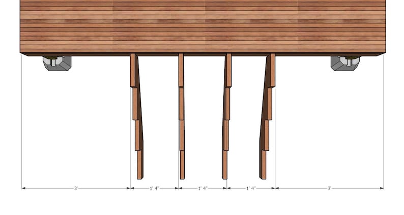 Elegant 10 X 10 Deck Plans Pictures
