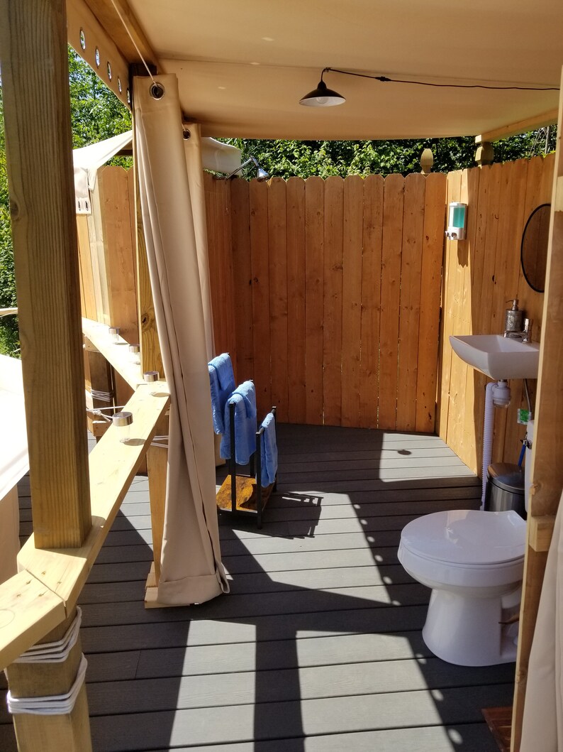 Rain Barrel off Grid Water Storage Box With Solar Building Etsy