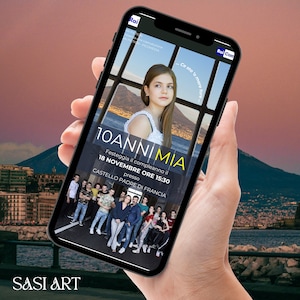 Invito Digitale Mare Fuori, Festa a tema, Grafica personalizzabile - SPEDIZIONE entro 3 GIORNI LAVORATIVI