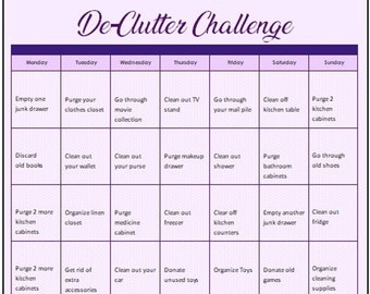 30-daagse ontrommelkalender