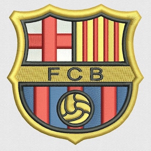 Barca Embroidery Design