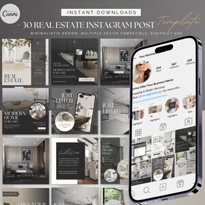 40+ Fashion Instagram Post Templates: Trendy Social Media Designs (Canva)
