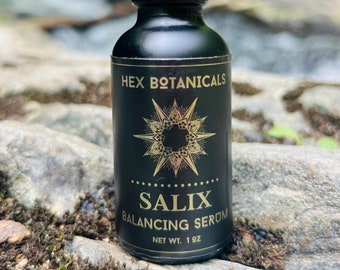 SALIX Herbal Facial Serum: Organic Face Oil for Oily Skin