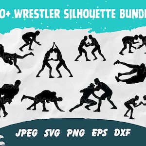 Wrestle Silhouette, Wrestle Cut File, Wrestler SVG, Wrestling Cricut, Wrestling Clip Art, Wrestle Svg, Wrestling Silhouette, Wrestle png