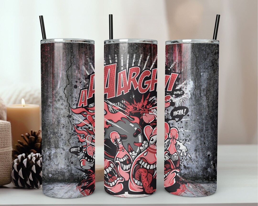 Funny Bowling Tumbler Wrap, Bowling Quotes 20oz Skinny Tumbler