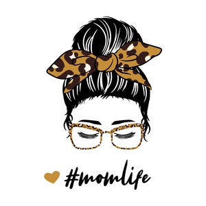 Messy Bun Graphics
