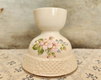 Vintage Floral Porcelain Egg Cup