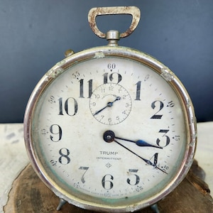 Antique Ansonia &quot;Trump Intermittent&quot; Alarm Clock