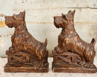 Scottie Dog Bookends