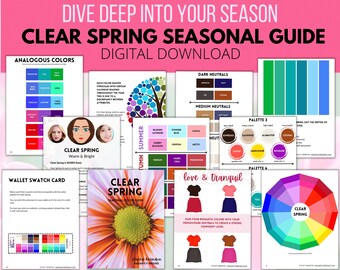 Clear Spring Seasonal Color Guide