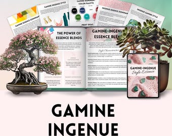 Gamine Ingenue Style Guide: Personalized Wardrobe (PDF)