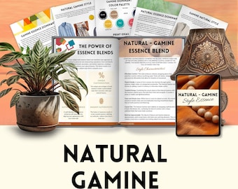 Natural Gamine Style Guide: Outfit & Wardrobe Blend (PDF)