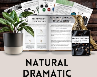 Natural Dramatic Style Guide: Outfit & Wardrobe Blend (PDF)