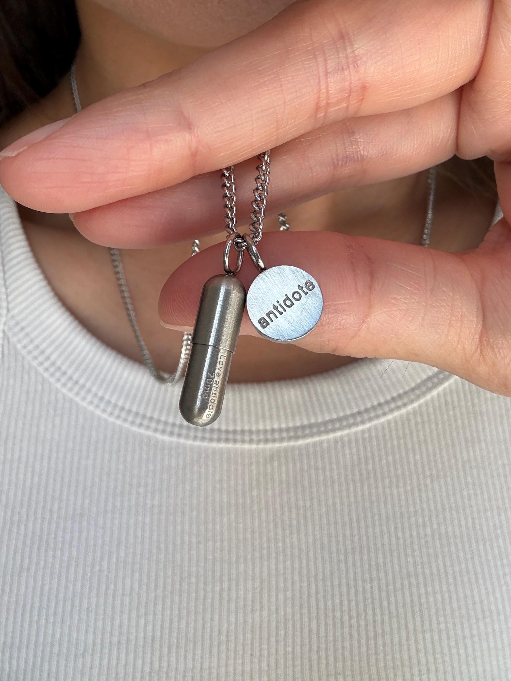 Capsule Necklace - Etsy
