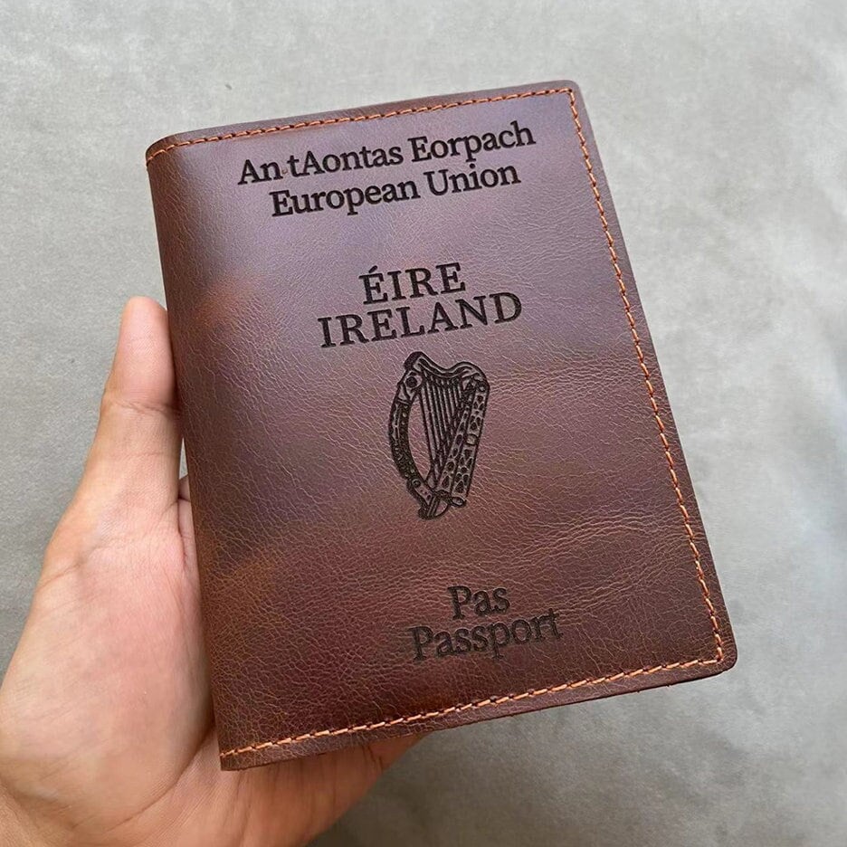 Personalized Passport Holder - Custom Leather Passsport Case - Travele –  GiftShire