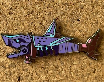 Arcano | Broche de esmalte | Feito por fãs | Espinhas de peixe da Jinx!