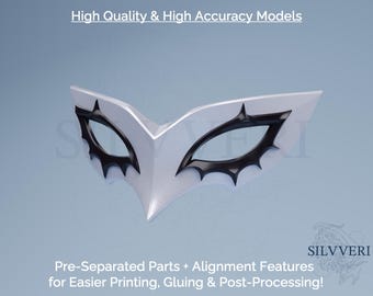 Joker Mask - Persona 5 - Instant Download STL Files for 3D Printing