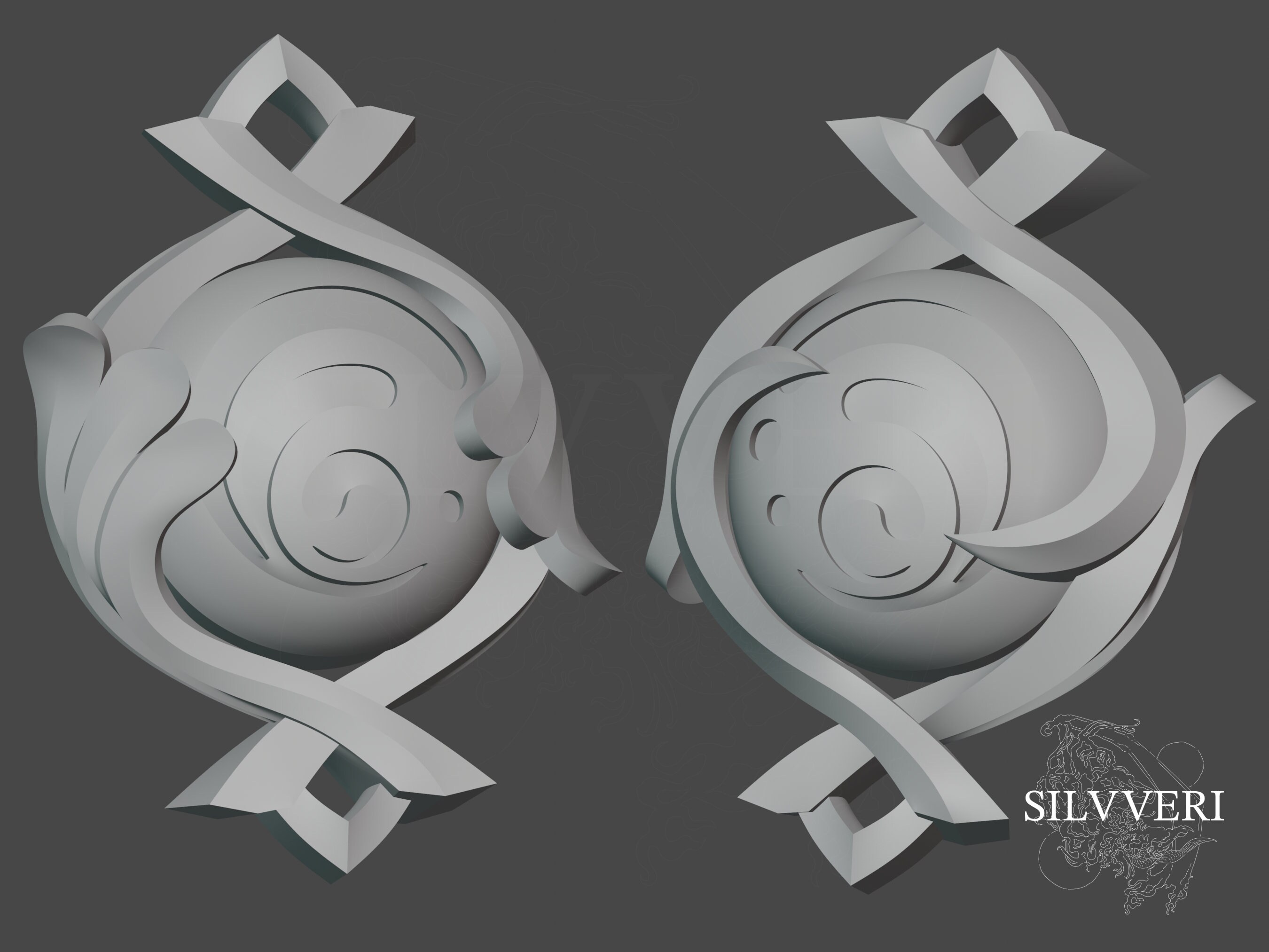 Fontaine (pneuma) Vision Bundle for Cosplay - Genshin Impact