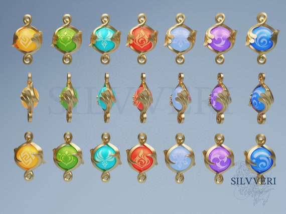 Fontaine (ousia) Vision Bundle for Cosplay - Genshin Impact