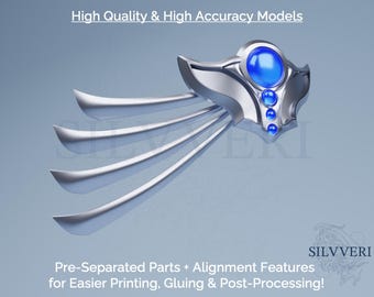 Pacchetto di accessori Lihua per cosplay - The Apothecary Diaries - Download immediato di file STL per la stampa 3D