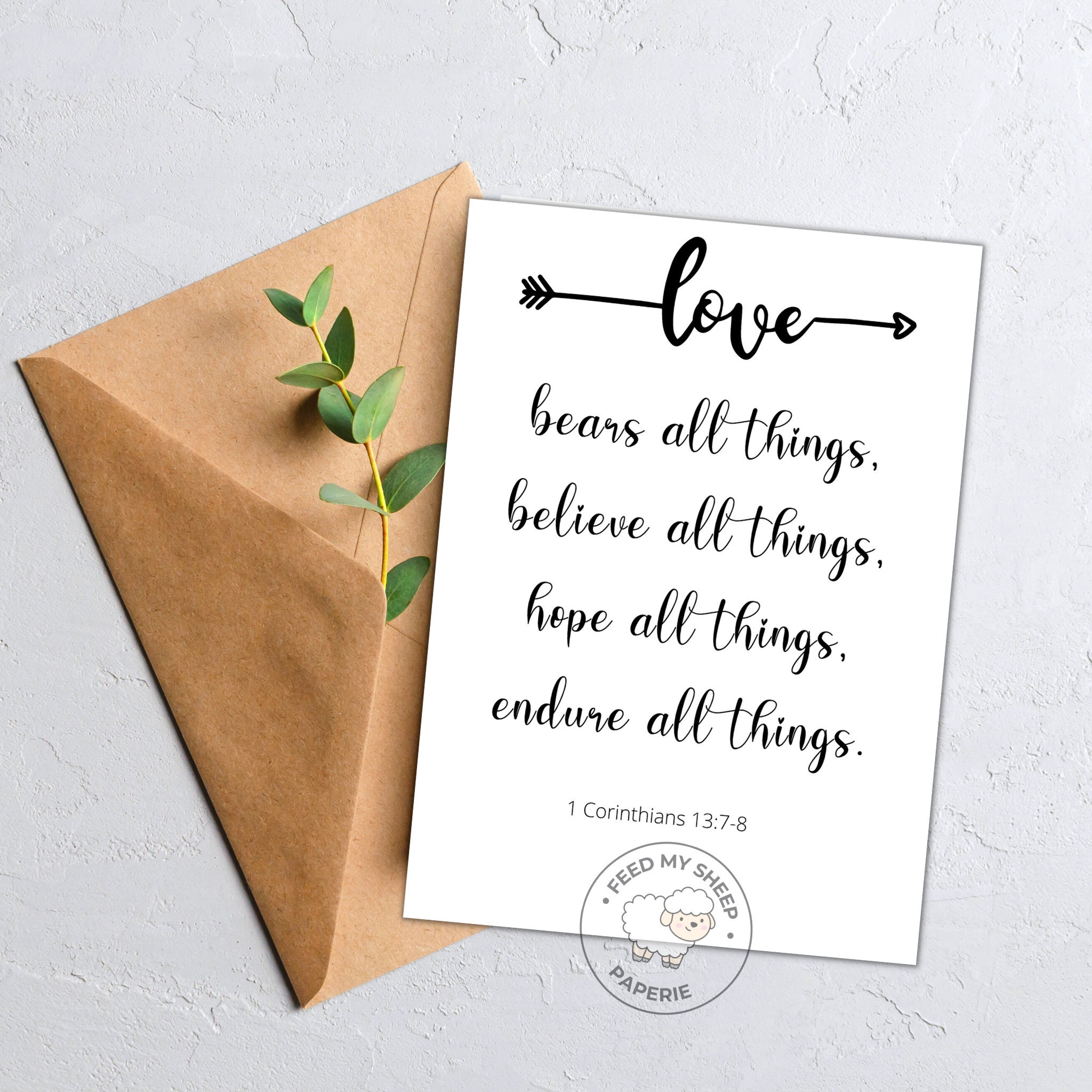 Christian Card Wedding Card Printable Christian Wedding Card Christian ...